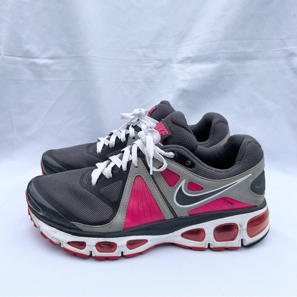 Nike Air Max Tailwind 4 Flywire Gray Pink Lace Up Running Shoes Sneakers Size 9 - Picture 8 of 13